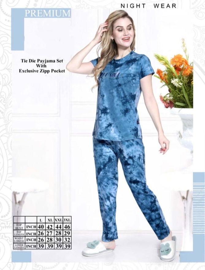 Summer Special 119 Printed Night Suits Catalog
